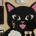 Senzorická manipulačná tabuľa Kitten LULILO KICIAO – Obrázok 8