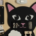 Senzorická manipulačná tabuľa Kitten LULILO KICIAO – Obrázok 9
