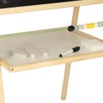 Tabuľa na suché vymazávanie 37x48x90 prírodná – Obrázok 3