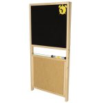 Tabuľa na suché vymazávanie 37x48x90 prírodná – Obrázok 8