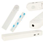 Detektor pohybu USB s batériovým napájaním LED pásik 1M teplá biela – Obrázok 4