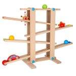 Drevená montessori guľôčková dráha XXL – Obrázok 5