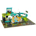 Parkovacia garáž s autodráhou dinosaurus 4 autá – Obrázok 5