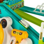 Parkovacia garáž s autodráhou dinosaurus 4 autá – Obrázok 7