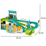 Parkovacia garáž s autodráhou dinosaurus 4 autá – Obrázok 10