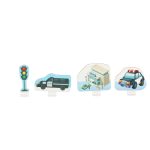 Policajná autodráha puzzle 47 el. – Obrázok 9