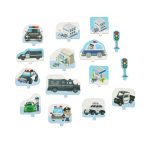 Policajná autodráha puzzle 47 el. – Obrázok 10