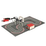 Policajná autodráha 64x38,5cm – Obrázok 2