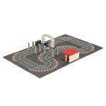 Policajná autodráha 64x38,5cm – Obrázok 5