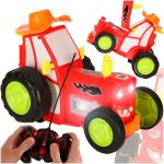 RC traktor na diaľkové ovládanie skákajúci traktor tancujúci zvuk – Obrázok 9