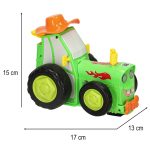 Traktor RC traktor skákanie tancovanie zvuk zelená – Obrázok 8
