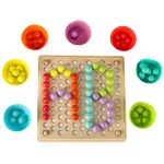Vzdelávacie montessori mozaiky s guličkami 77el. – Obrázok 11
