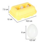 vzdelávacie puzzle triedič zápas tvary vajcia montessori ovocie zelenina 6ks – Obrázok 10