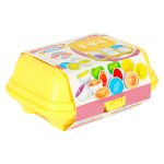 vzdelávacie puzzle triedič zápas tvary vajcia montessori ovocie zelenina 6ks – Obrázok 11