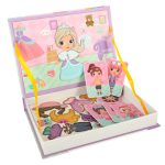 Magnetické puzzle obliekajúce bábiku 51el. – Obrázok 2