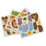 Magnetické puzzle safari zvieratá 47el. – Obrázok 4