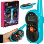 Vysielačky Walkie Talkie pre deti s dosahom 3 km sada 2 ks.