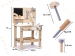 Drevená dielňa s náradím na stole DIY set – Obrázok 3
