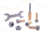 Drevená dielňa s náradím na stole DIY set – Obrázok 4