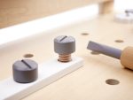 Drevená dielňa s náradím na stole DIY set – Obrázok 7