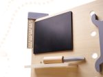 Drevená dielňa s náradím na stole DIY set – Obrázok 10