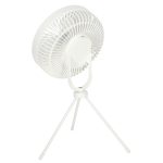 Mini stolový ventilátor biely – Obrázok 3