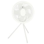 Mini stolový ventilátor biely – Obrázok 4