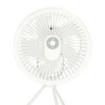 Mini stolový ventilátor biely – Obrázok 5