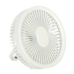 Mini stolový ventilátor biely – Obrázok 9