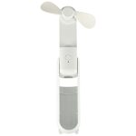 Stolný ventilátor mini ručný skladací ventilátor prenosný USB biely – Obrázok 4