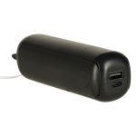 Stolný ventilátor mini ručný skladací ventilátor prenosný USB čierny – Obrázok 3