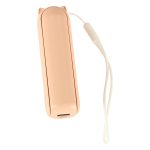 Stolný ventilátor mini ručný skladací ventilátor prenosný USB ružový – Obrázok 2