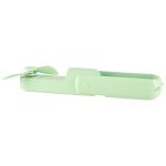 Stolný ventilátor mini ručný skladací ventilátor prenosný USB zelený – Obrázok 7