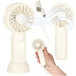 Stolný ventilátor mini ručný ventilátor prenosný USB 13,8 cm