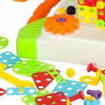 Skrutkovač vŕtačka stavebné bloky 181 prvkov – Obrázok 7
