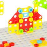 Skrutkovač vŕtacie skrutky stavebné bloky 237 prvkov – Obrázok 7