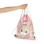 Detská taška na topánky mouse pink – Obrázok 6
