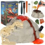 Experiment 2v1 výbuch sopky + dinosaurus