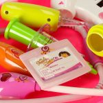 Doktorova súprava v kufríku DOCTOR + svetlá ružová – Obrázok 4