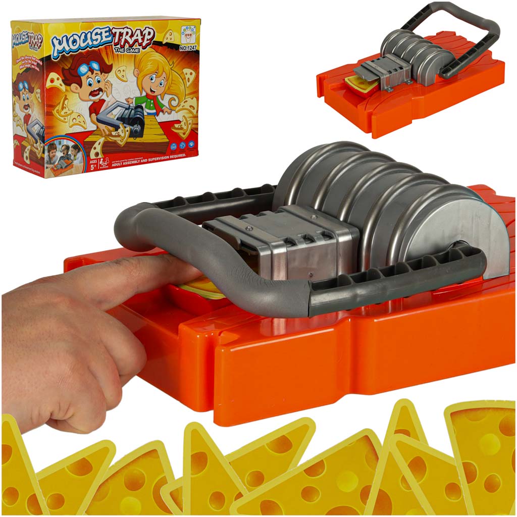 Zlap-ser-pulapka-na-myszy-gra-zrecznosciowa-dla-dzieci-161074 Arkádová hra pre deti Catch cheese mousetrap – Obrázok 1